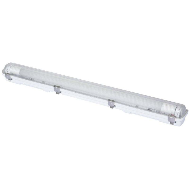 foto del prodotto plafoniera led impermeabile 18 w bianco neutro grigio opaco sygonix