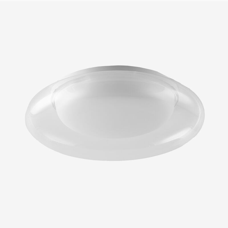 foto del prodotto plafoniera led in metacrilato e metallo vermer sklum