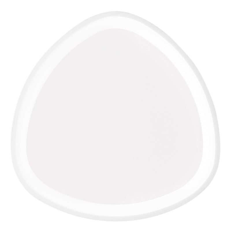foto del prodotto plafoniera led klapton in alluminio bianco con funzione cct 45 cm. bianco