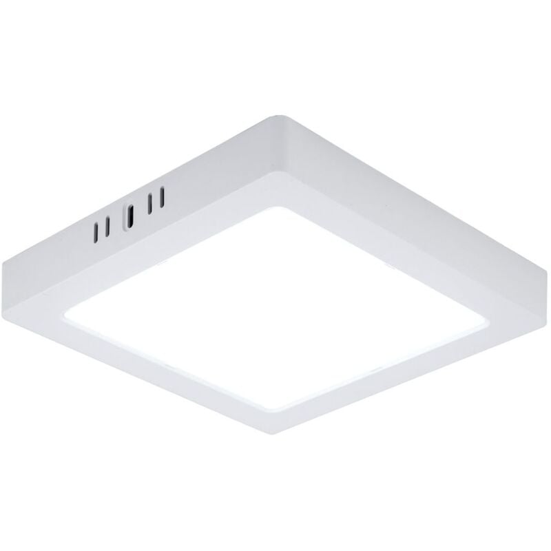 foto del prodotto plafoniera led lampada da soggiorno lampada da corridoio lampada da parete quadrata da cucina, plastica bianca, 18w 1980lm 6500k bianco freddo, l