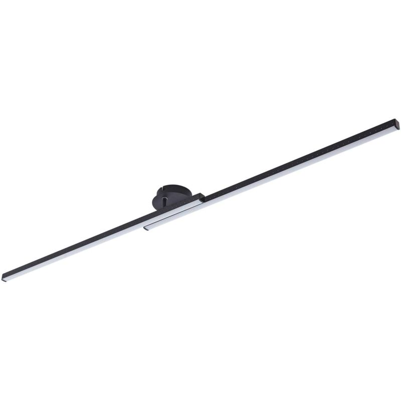 foto del prodotto plafoniera led lindby aurendor, 135 cm, nero, metallo