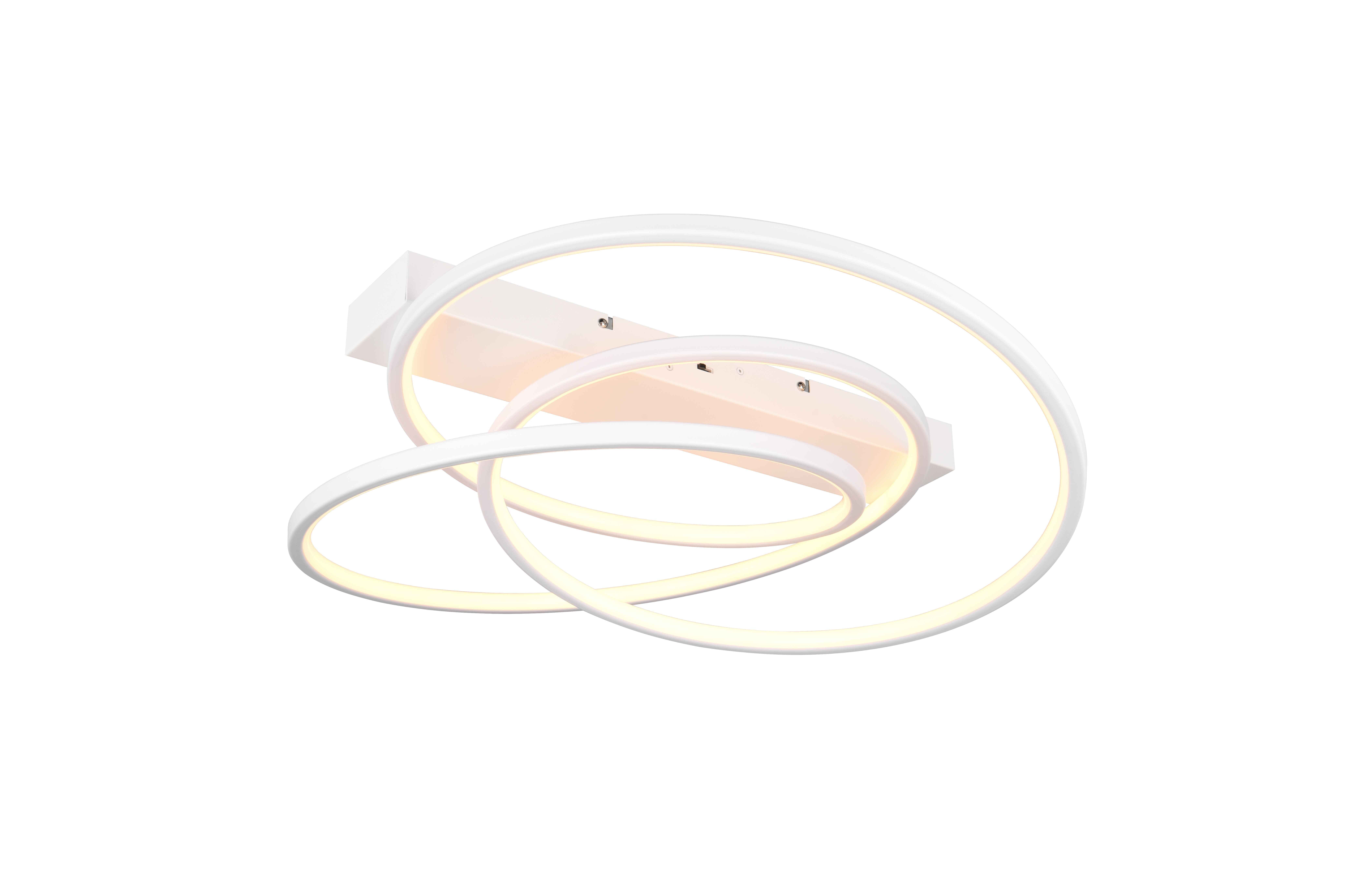 foto del prodotto plafoniera led, metallo, bianco, d 65 cm, darvin