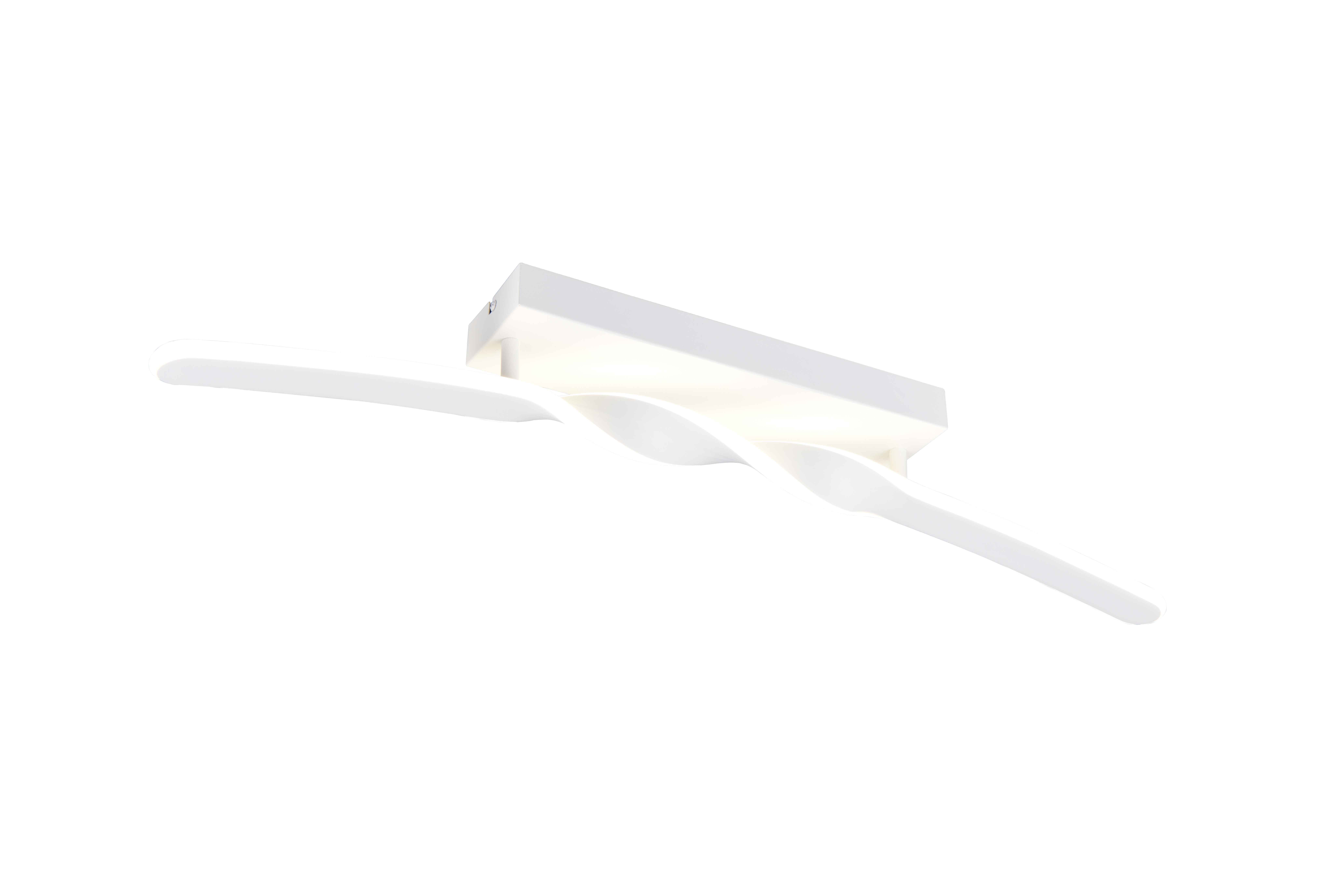 foto del prodotto plafoniera led, metallo, bianco, l 80 cm, ginko