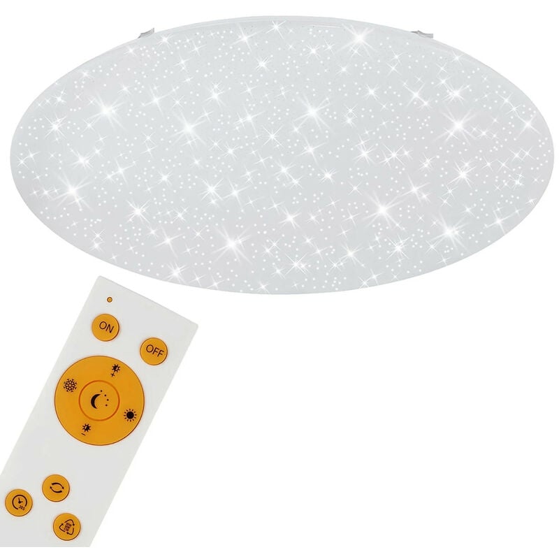 foto del prodotto plafoniera led mod. kristall 76 cm 9700 lumen 80 watt
