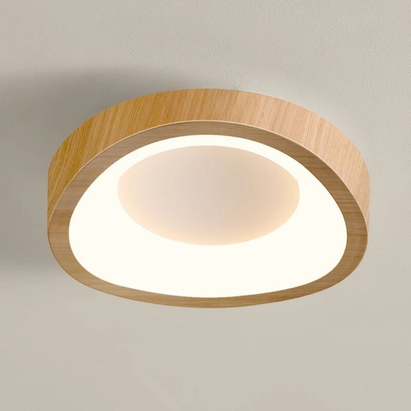 foto del prodotto plafoniera led nordico lampada da soffitto creativo illuminazione soffitto metallo e acrilica per corridoio portico luce bianco caldo