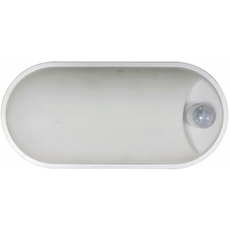 foto del prodotto plafoniera led ovale 18w 2000lm con sensore