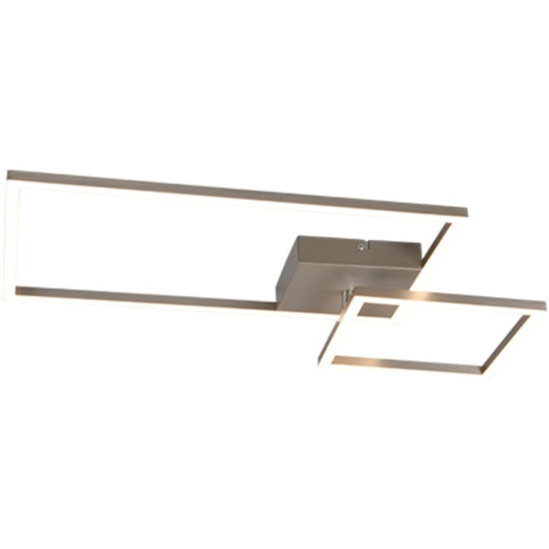 foto del prodotto plafoniera led padella con snodo 25w 4000k acciaio