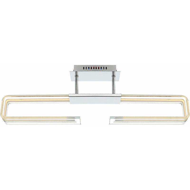 foto del prodotto plafoniera led per vano scale da 27 watt in cromo sardegna