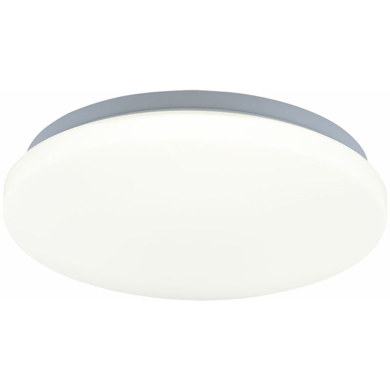 foto del prodotto plafoniera led plafoniera corridoio lampada soggiorno luce, metallo plastica bianca rotonda, 20w 1500lm 4000k bianco neutro, d 28 cm