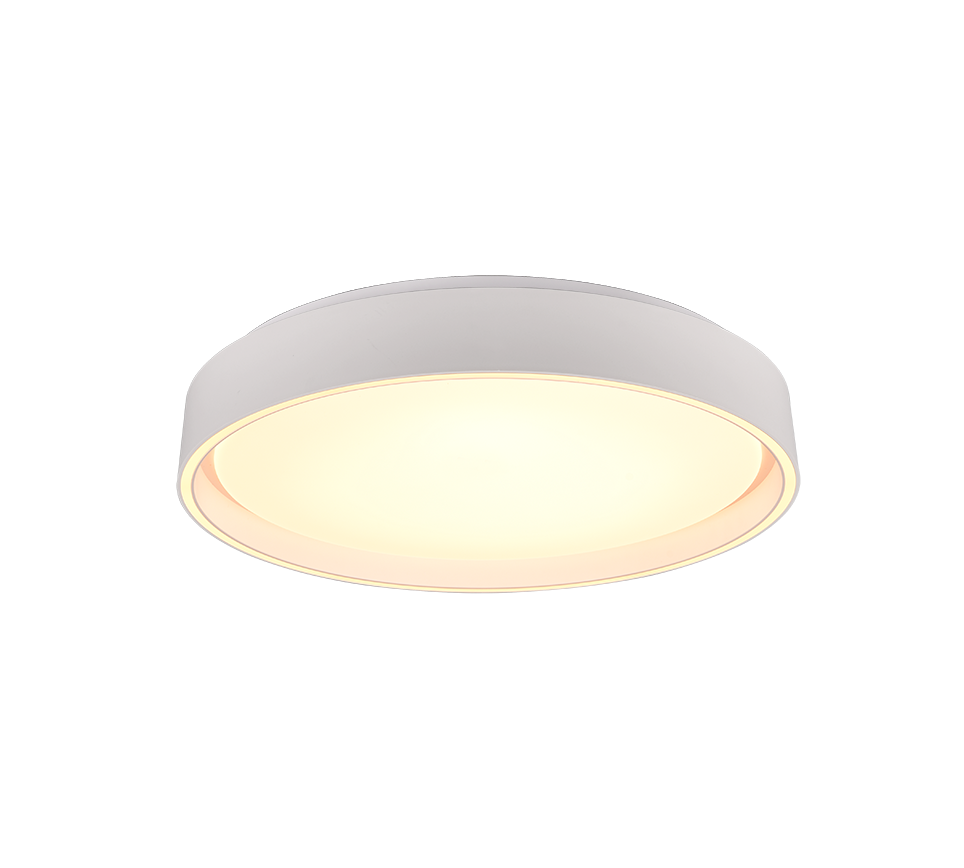 foto del prodotto plafoniera led, plastica, bianco opaco, 40x7,5x40 cm, felis