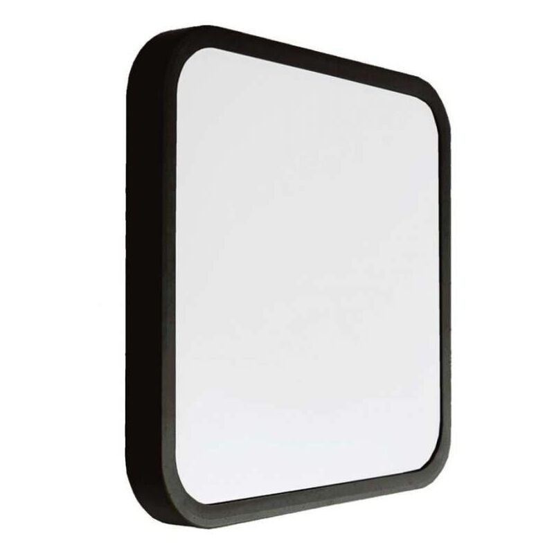 foto del prodotto plafoniera led quadrata 24w cornice nera 6400k ip44 v tac