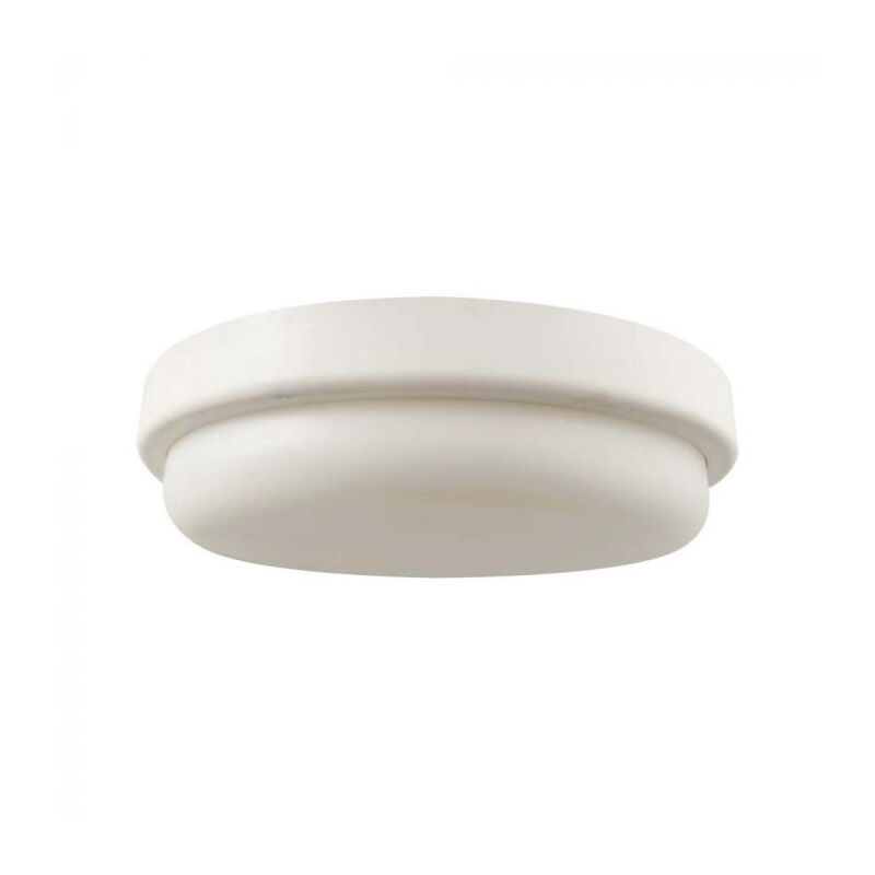 foto del prodotto plafoniera led rotonda 12w colore bianco d 151mm h 38mm bianco freddo ip54 v tac