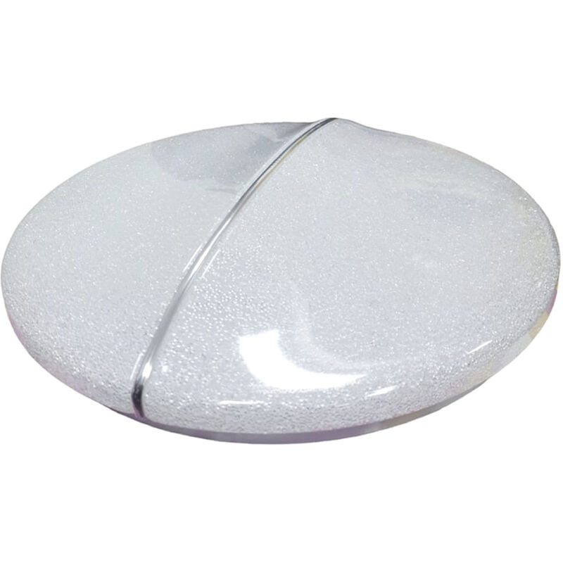 foto del prodotto plafoniera led soffitto moderna luce bianca 65w effetto cristallo 50cm btl508