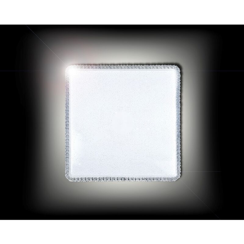 foto del prodotto plafoniera led soledad 24w 40x40xh9cm 4000k in met