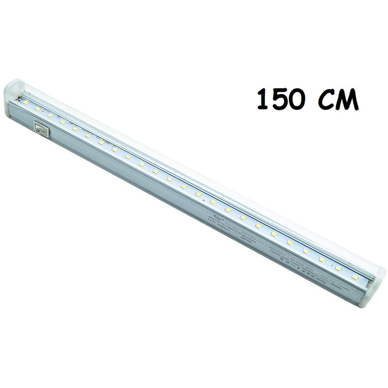 foto del prodotto plafoniera led sottopensile 150cm collegabile luce naturale 36w barra led t5