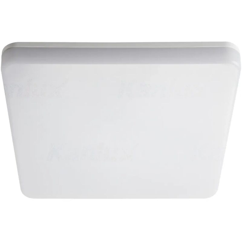 foto del prodotto plafoniera led varso stagna bianco naturale quadrato sensore di movimento 24 watt