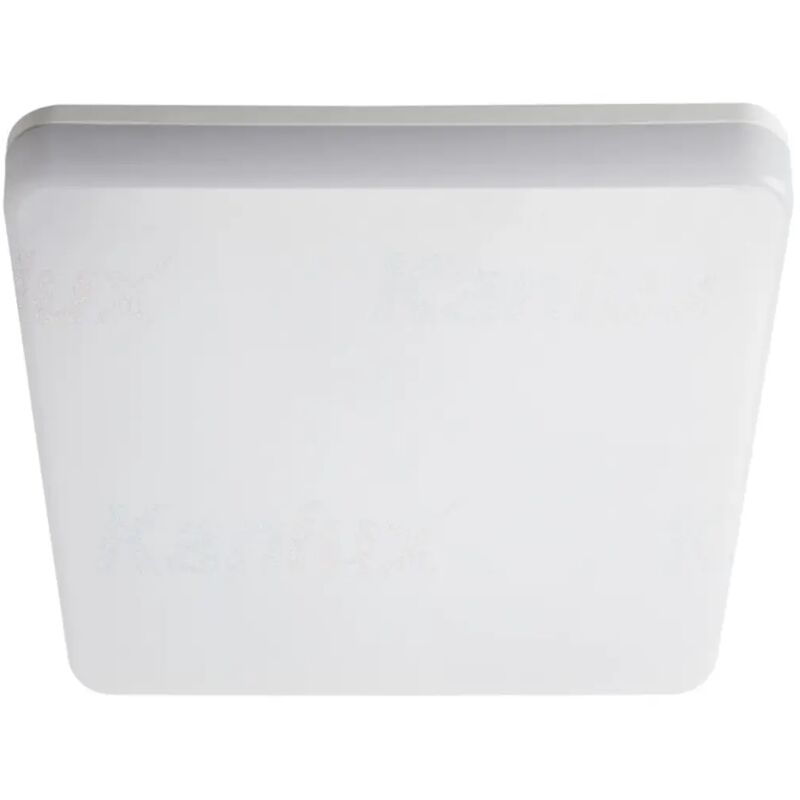 foto del prodotto plafoniera led varso stagna sensore di movimento quadrato 18 watt bianco naturale