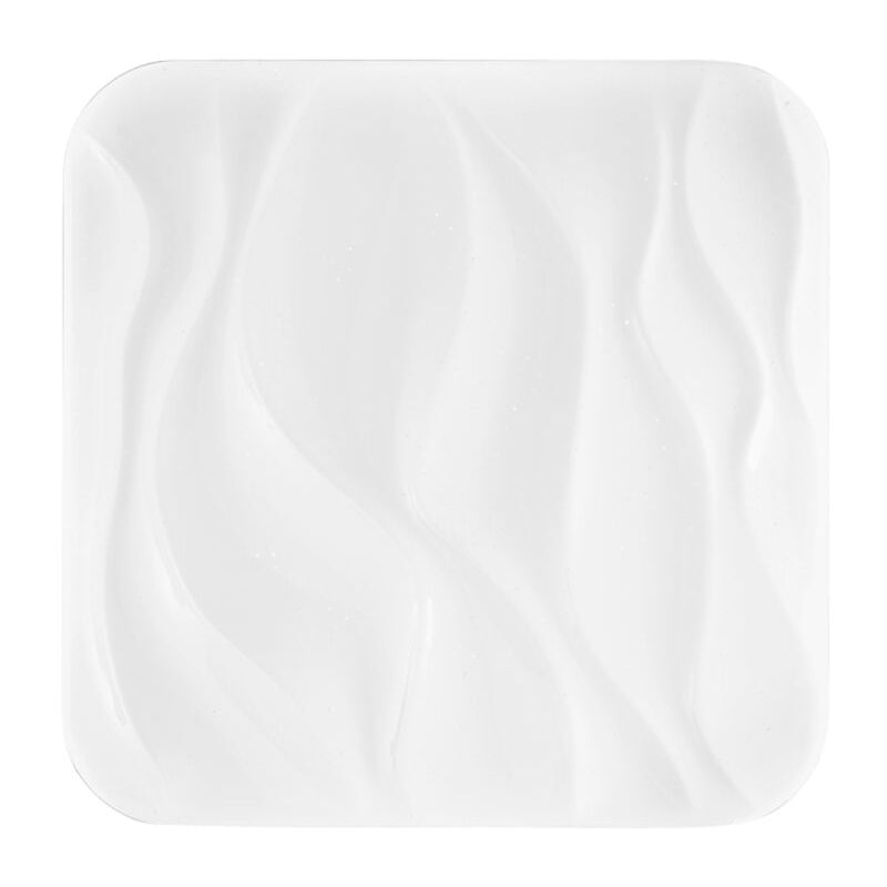 foto del prodotto plafoniera led wave bianca 18w con 3 step cct con memory function per personalizzazione dei kelvin 