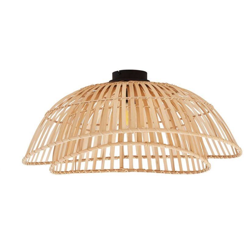 foto del prodotto plafoniera lindby ilajus, 62 cm, bambù naturale