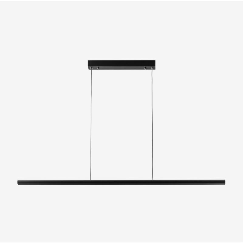 foto del prodotto plafoniera lineare a led in alluminio 120 cm wilen sklum