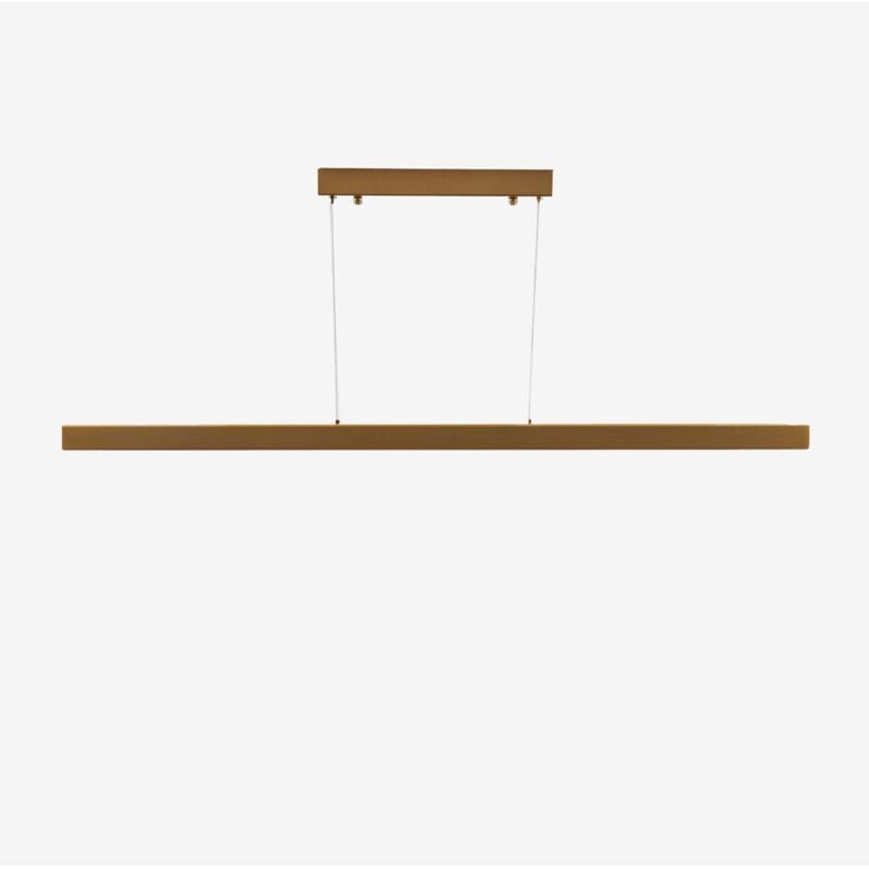 foto del prodotto plafoniera lineare led nilam in metallo 120 cm sklum