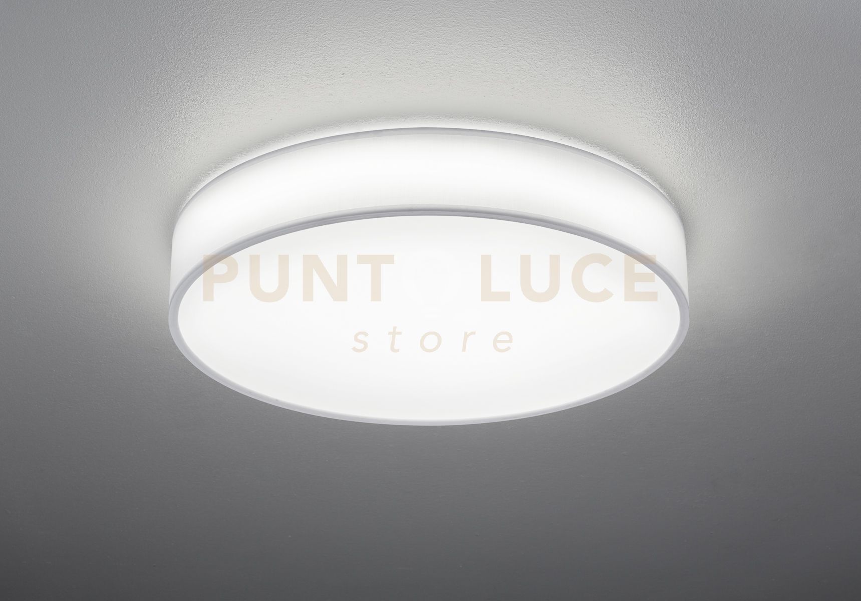 foto del prodotto plafoniera lugano 621914001 bianco d.60cm