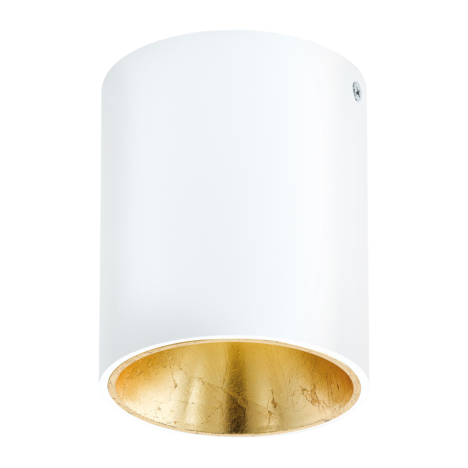 foto del prodotto plafoniera minimal polasso alluminio bianco led integrato 3,3w