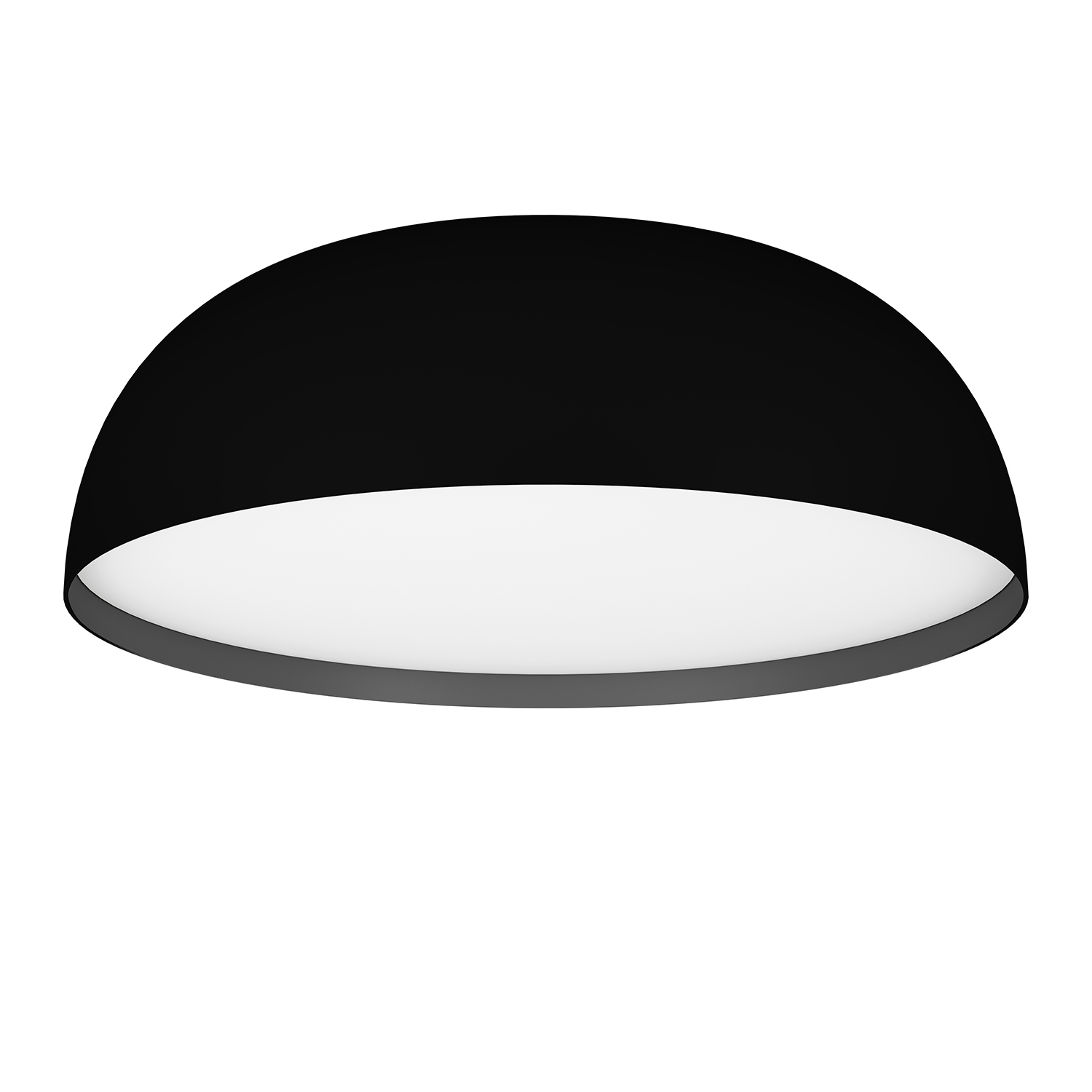 foto del prodotto plafoniera minimal tollos z alluminio nero 3 luci led integrato 7,5w