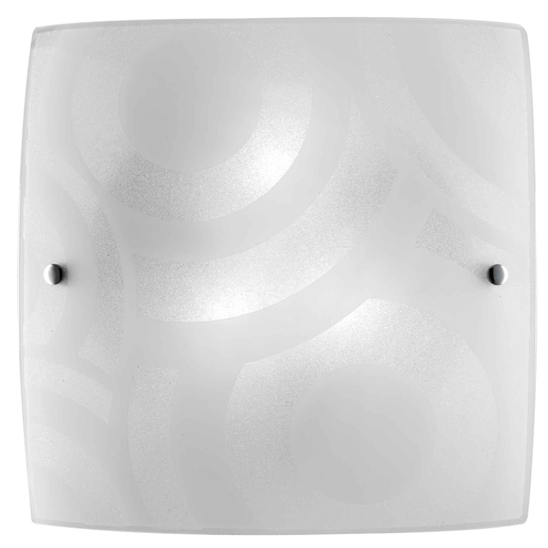 foto del prodotto plafoniera miro d50 bianca