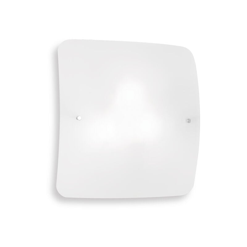 foto del prodotto plafoniera moderna celine vetro bianco 3 luci e27