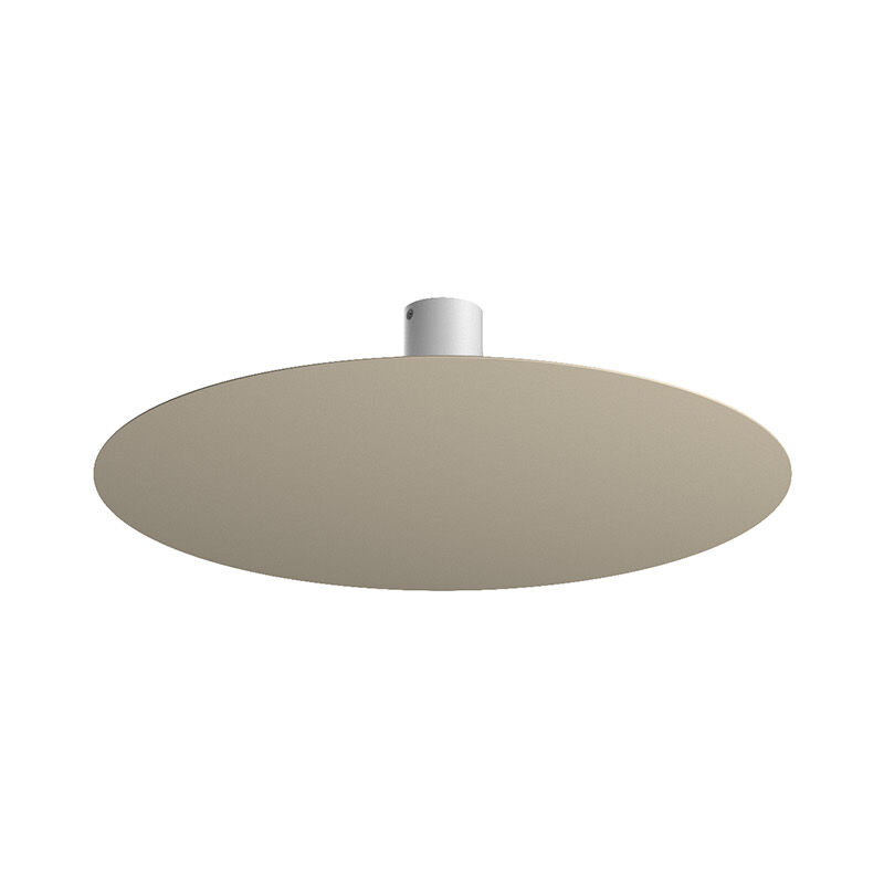 foto del prodotto plafoniera moderna disk metallo sabbia 7 luci gx53