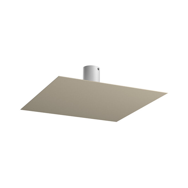 foto del prodotto plafoniera moderna floppy metallo sabbia 4 luci gx53