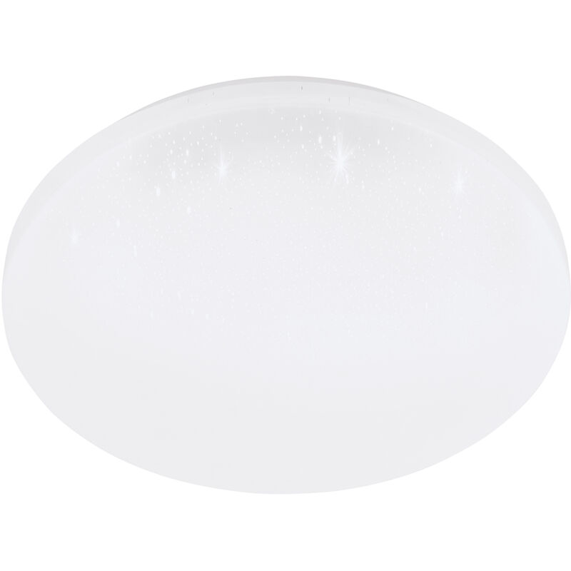 foto del prodotto plafoniera moderna frania a acciaio bianco luce led integrato 12w