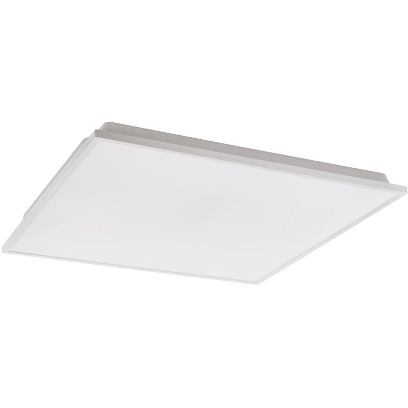 foto del prodotto plafoniera moderna herrora z alluminio bianco 6 luci led integrato 5,3w