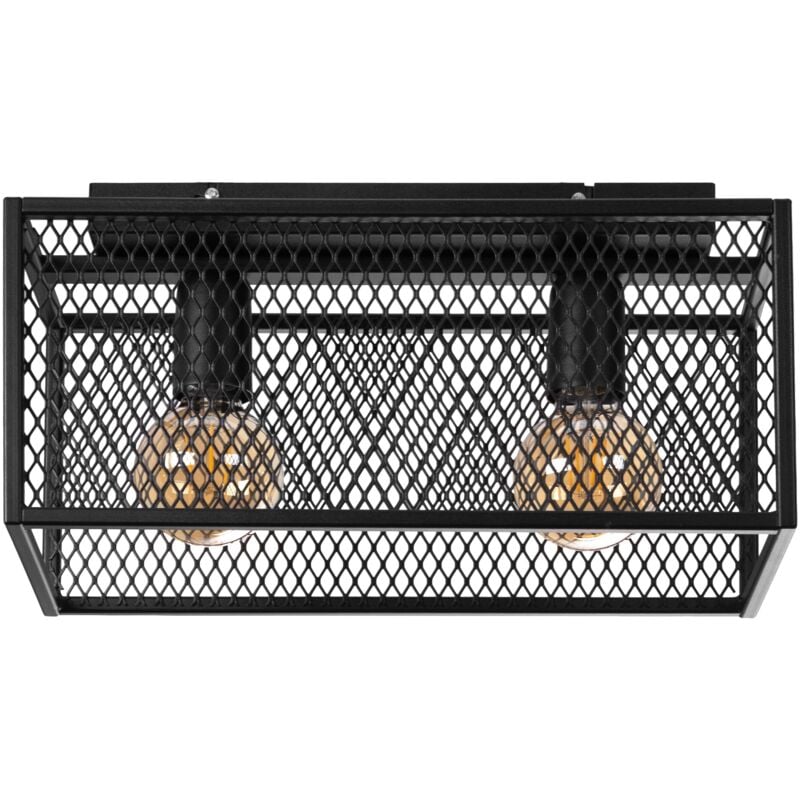 foto del prodotto plafoniera moderna loft horus plus 2911 z b 2