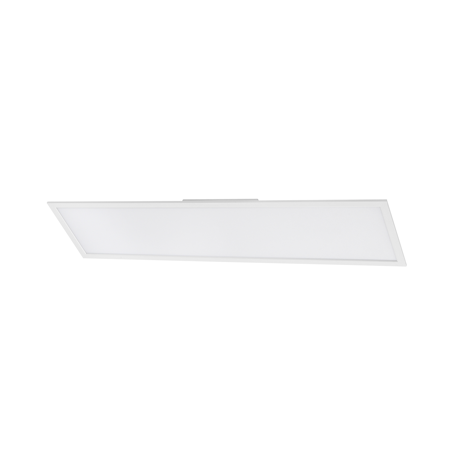foto del prodotto plafoniera moderna piatto metallo bianco led 36w