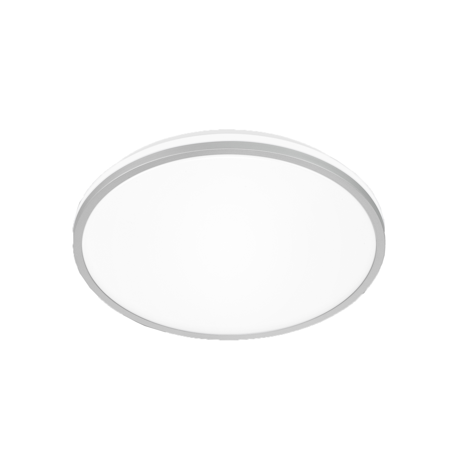 foto del prodotto plafoniera moderna pulap a plastica cromo opaco led integrato 8,5w 4000k