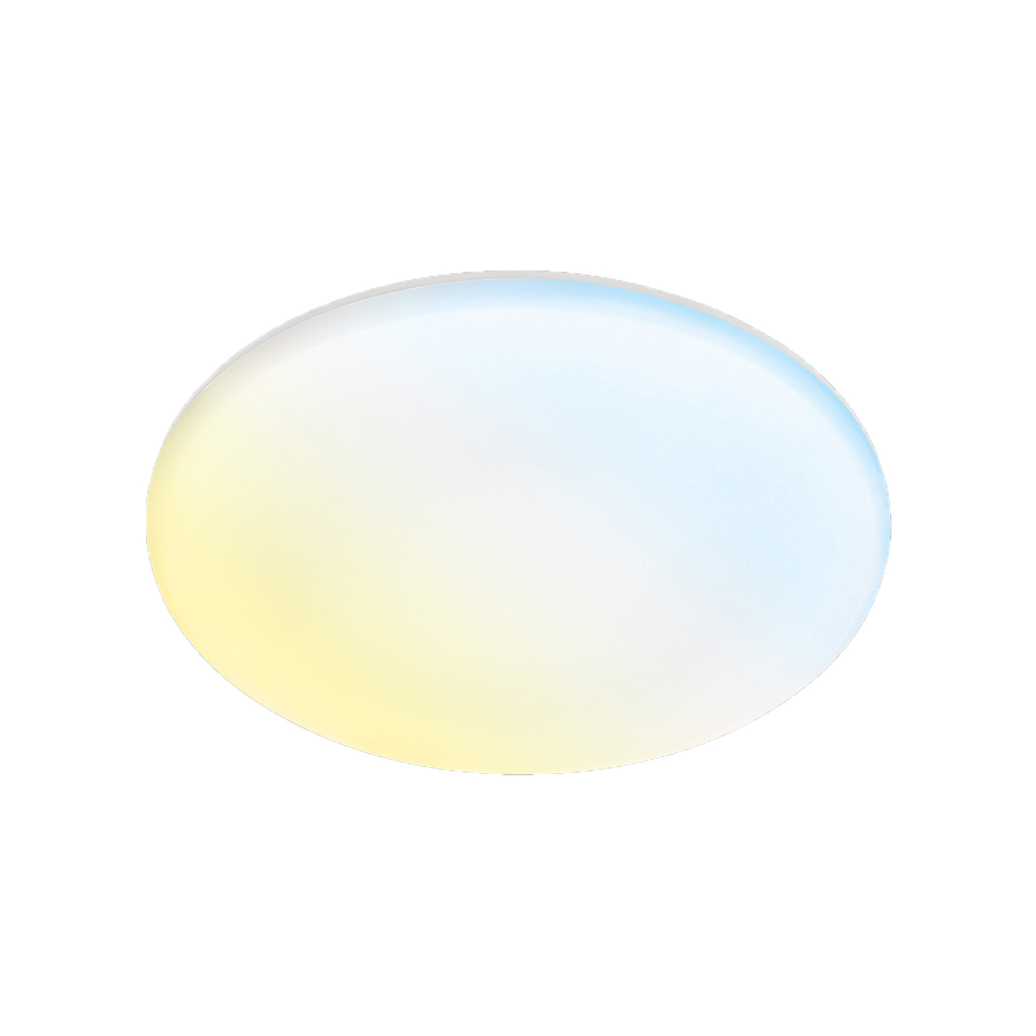 foto del prodotto plafoniera moderna rowny metallo bianco led integrato 36w da 2700 a 6500k