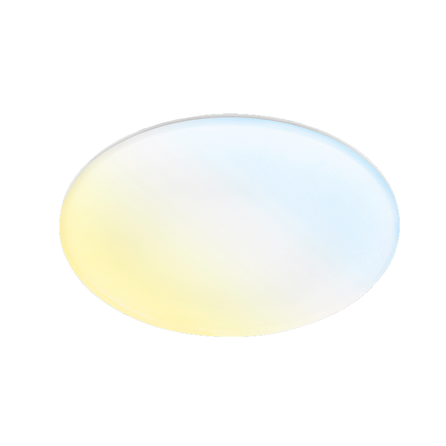 foto del prodotto plafoniera moderna rowny metallo bianco led integrato 45w da 2700 a 6500k