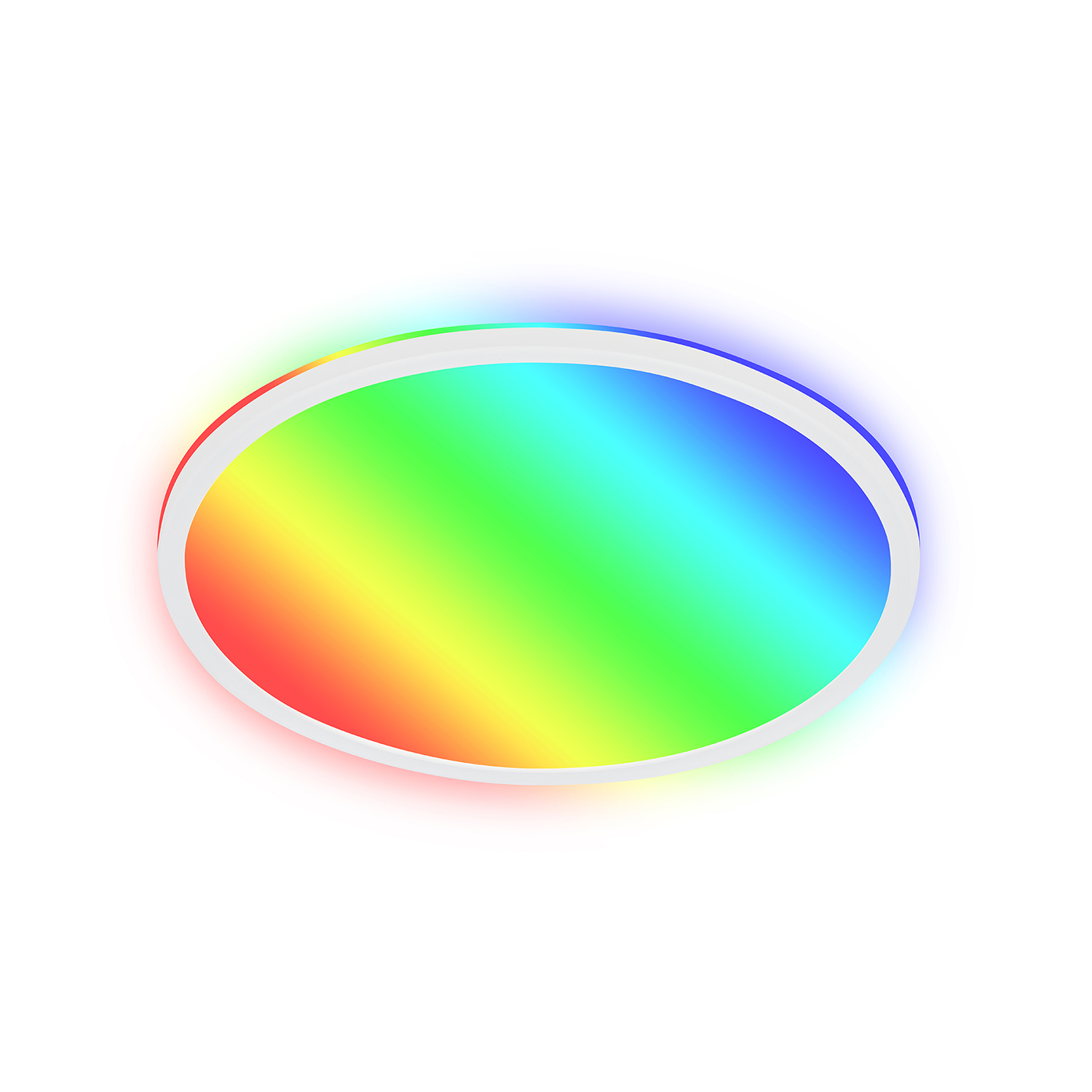 foto del prodotto plafoniera moderna slim brilo smart plastica bianco led integrato 22w 4000k