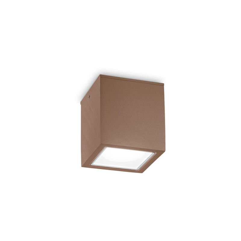 foto del prodotto plafoniera moderna techo metallo coffee 1 luce gu10 small