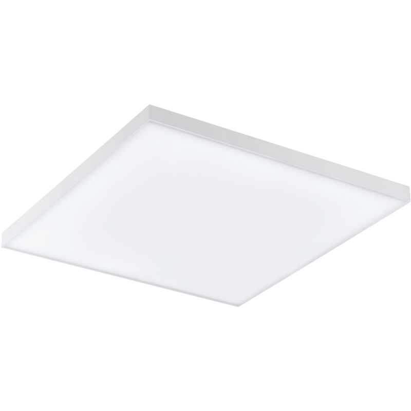 foto del prodotto plafoniera moderna turcona cct alluminio bianco luce led integrato 10,8w