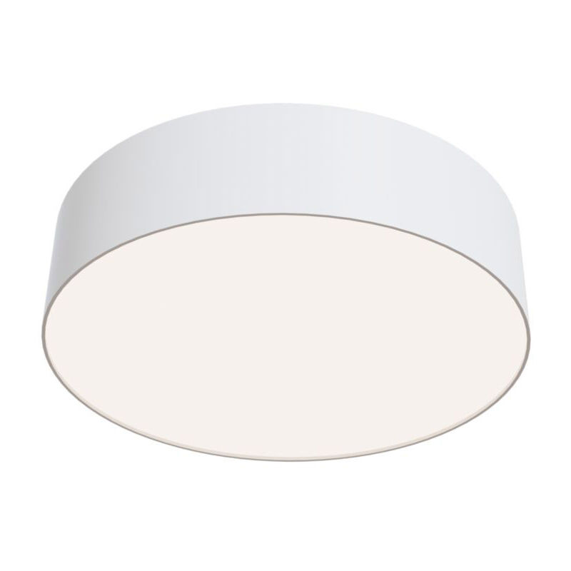 foto del prodotto plafoniera moderna zon alluminio bianco 26w
