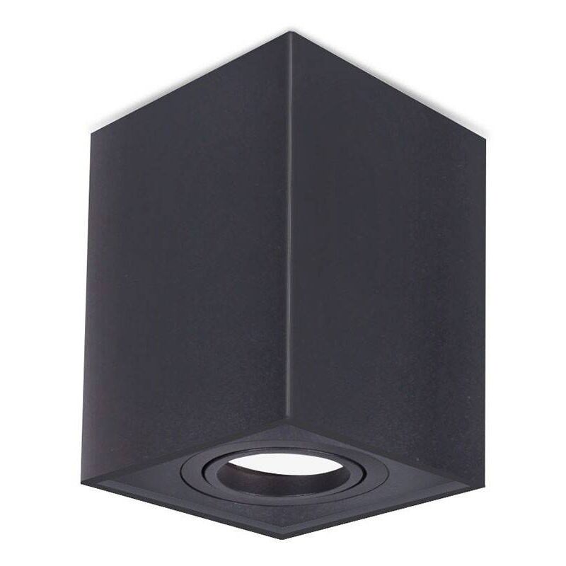 foto del prodotto plafoniera orientabile in alluminio gu10