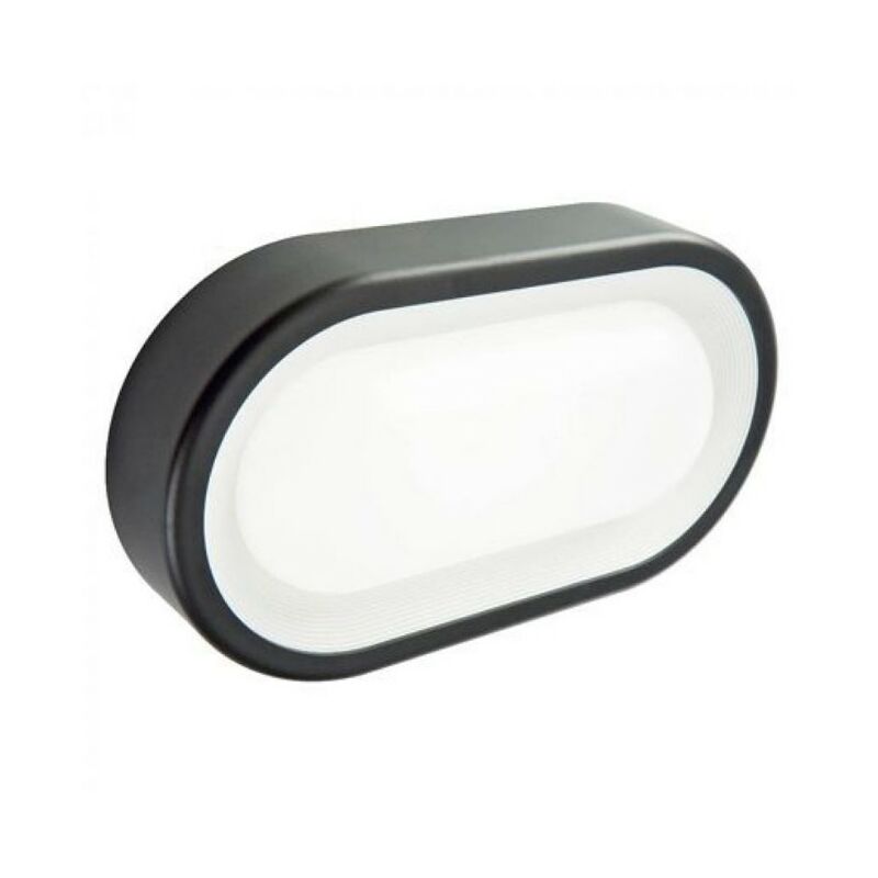 foto del prodotto plafoniera ovale a led smd 8,5w loft grigio