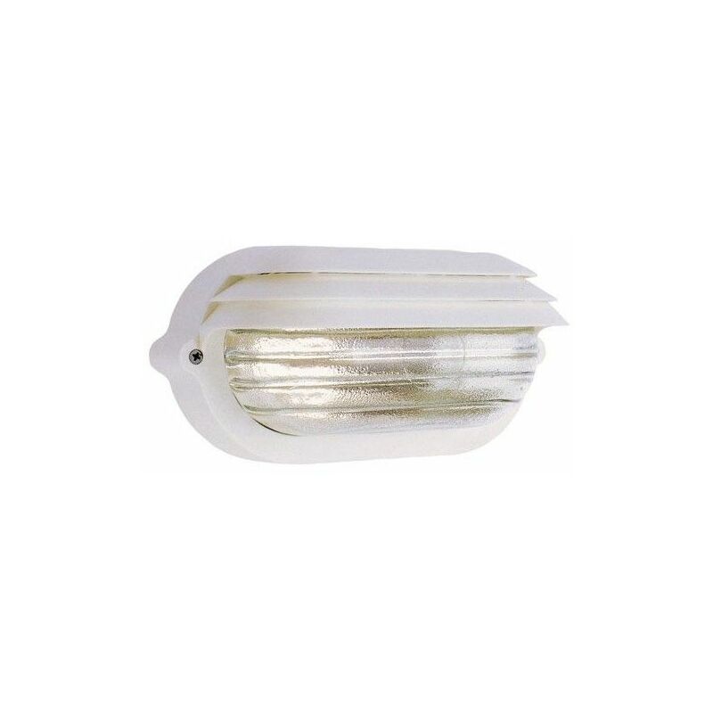 foto del prodotto plafoniera palpebra ip54 ovale bianco