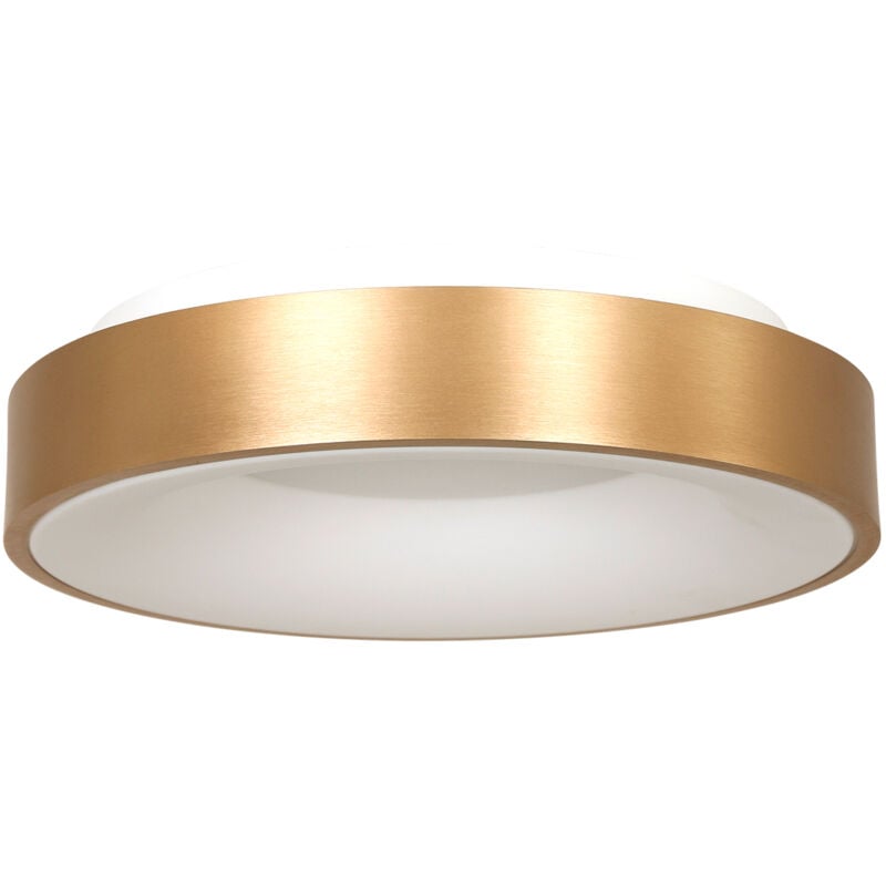 foto del prodotto plafoniera ringlede oro plastica metallo steinhauer