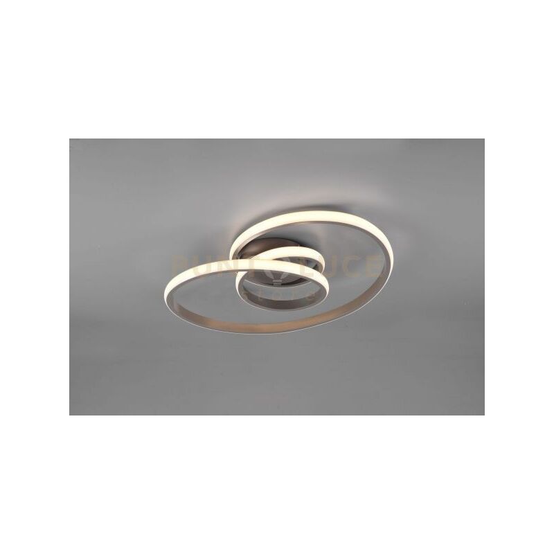 foto del prodotto plafoniera sansa led infinito con regolazione intensit acciaio satinato r62751107