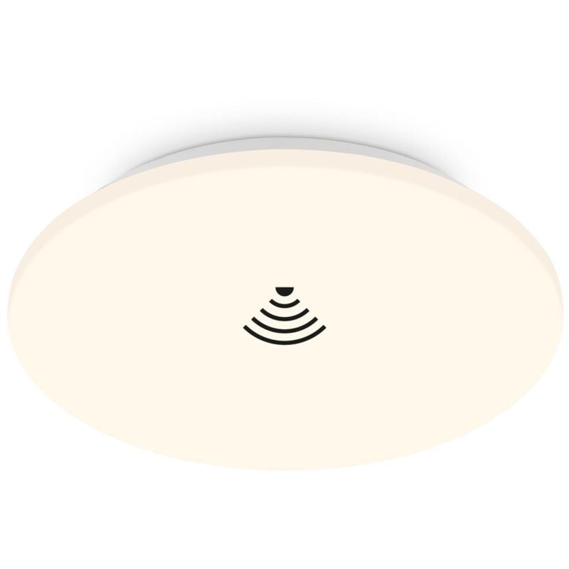 foto del prodotto plafoniera sensor led, 35 cm, 18w, 1880lm, bianco