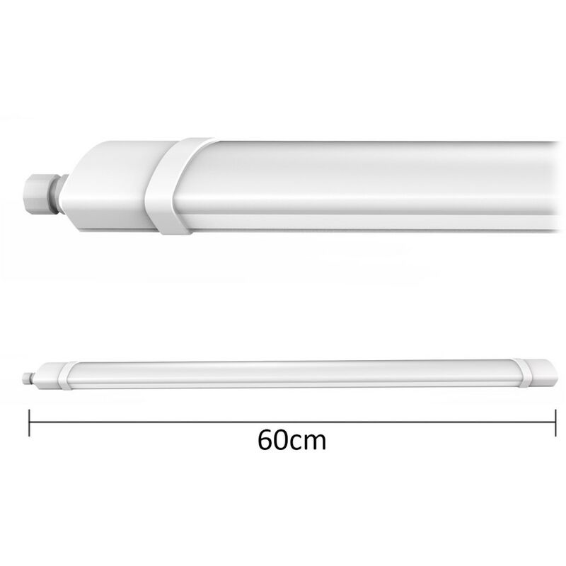 foto del prodotto plafoniera stagna a led 60cm 30w 3000 lm ip65